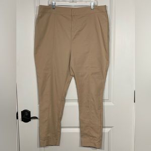 Madison curvy khaki pants